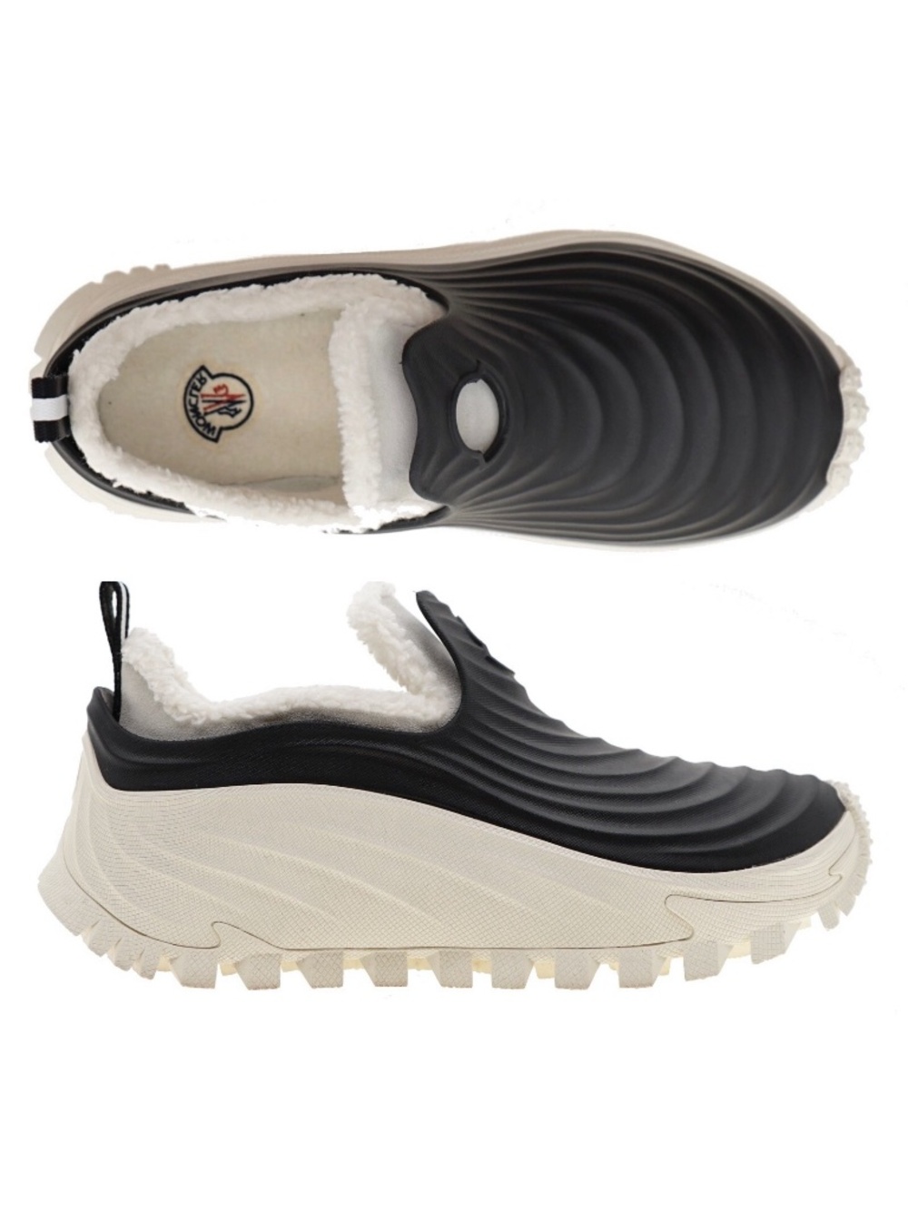 Moncler Men Acqua Rain Boots Shoes Sneakers Size 9 US New